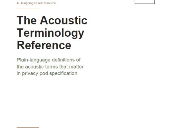 The Acoustic Terminology Reference